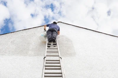 Peinture extérieure à Sornac — façades et ravalement